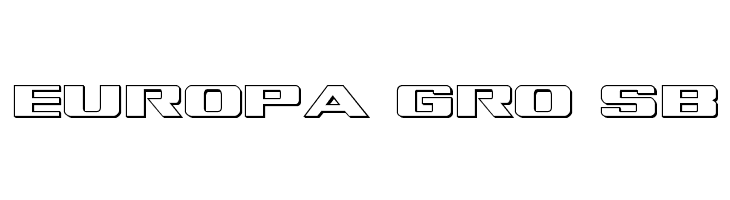 Tigershark 3D Regular  Free Fonts Download