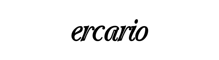 ercario Carrington Font