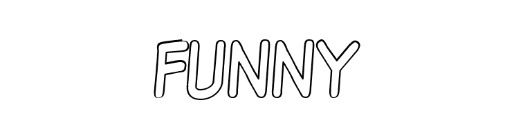 VTCSundayKomixTallOutline  Free Fonts Download