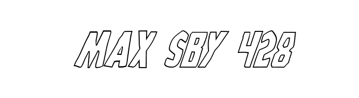 Grim Ghost Outline Italic  Free Fonts Download