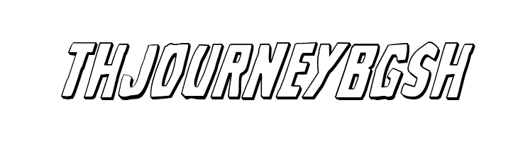 Grim Ghost 3D Italic  Free Fonts Download