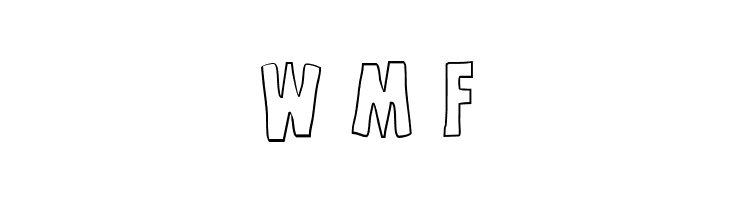 Grim Ghost Outline Regular  Free Fonts Download
