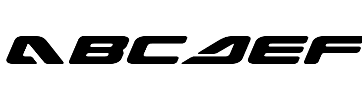 Sea-Dog Expanded Italic  Free Fonts Download