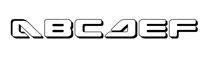 Sea-Dog 3D  Free Fonts Download