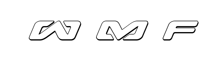 Sea-Dog Outline Italic  Free Fonts Download