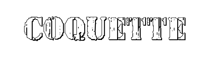 Wetworks 3D Regular  Free Fonts Download