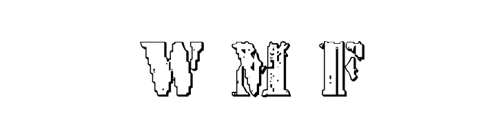 Wetworks 3D Regular  Free Fonts Download
