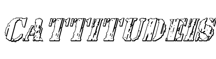 Wetworks 3D Italic  Free Fonts Download