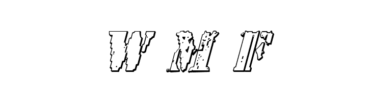 Wetworks 3D Italic  Free Fonts Download