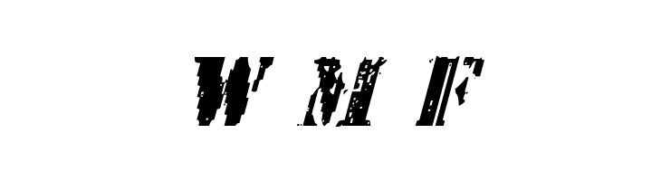 Wetworks Italic  Free Fonts Download