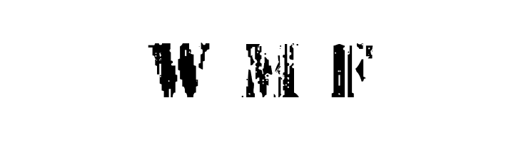 Wetworks Staggered Regular  Free Fonts Download