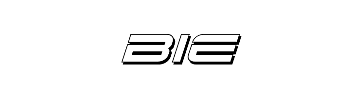 Dodger 3D Italic  Free Fonts Download