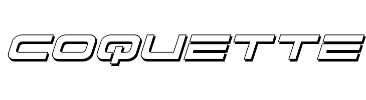 Dodger 3D Italic  Free Fonts Download