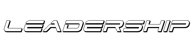 Dodger 3D Italic  Free Fonts Download