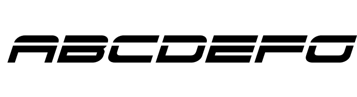 Dodger Laser Italic  Free Fonts Download