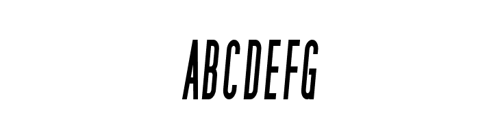 SF Movie Poster Condensed Bold Italic  Free Fonts Download