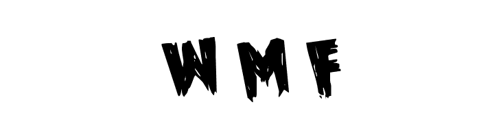 Mrs. Monster Rotated  Free Fonts Download