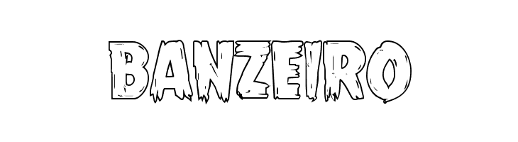 Mrs. Monster Outline  Free Fonts Download