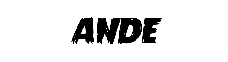 Mrs. Monster Expanded Italic  Free Fonts Download