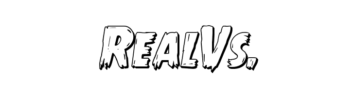 Mrs. Monster 3D Italic  Free Fonts Download