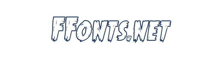 Mrs. Monster Bold Outline Italic font — Lorem ipsum body text preview