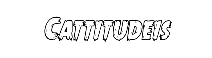 Mrs. Monster Bold Outline Italic  Free Fonts Download