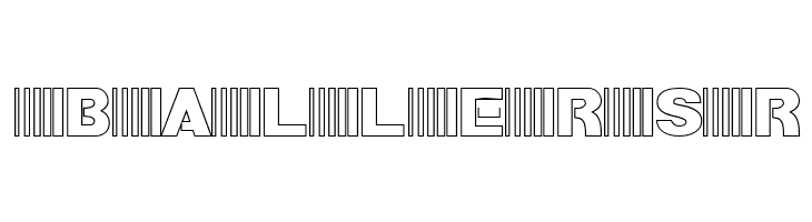 Bamf Outline  Free Fonts Download