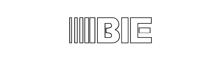 Bamf Outline  Free Fonts Download