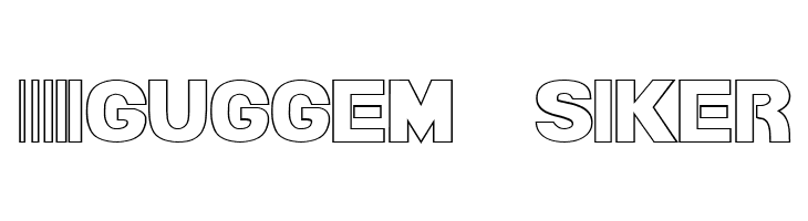 Bamf Outline  Free Fonts Download