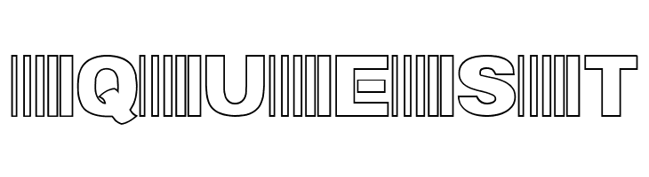 Bamf Outline  Free Fonts Download