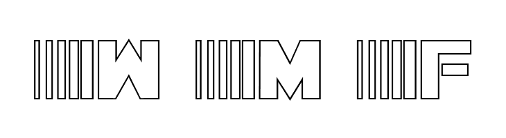 Bamf Outline  Free Fonts Download