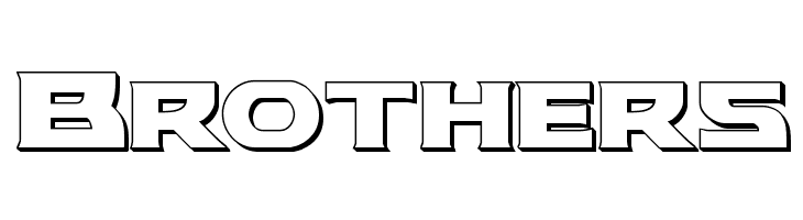 Modi Thorson 3D Regular  Free Fonts Download