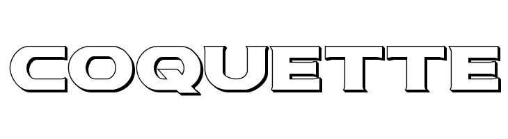 Modi Thorson 3D Regular  Free Fonts Download