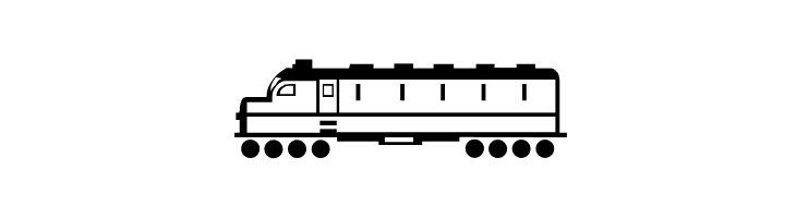 Trains  Free Fonts Download