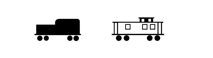 Trains  Free Fonts Download