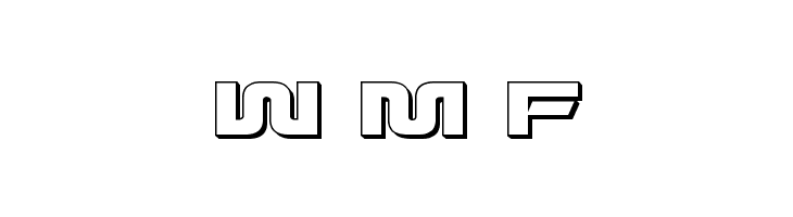 Quark Storm 3D Regular  Free Fonts Download