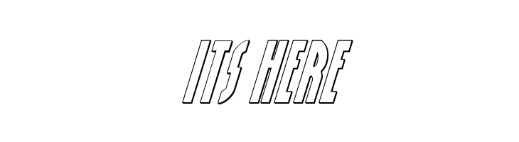 Grendel's Mother Shadow Italic  Free Fonts Download