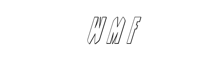 Grendel's Mother Shadow Italic  Free Fonts Download