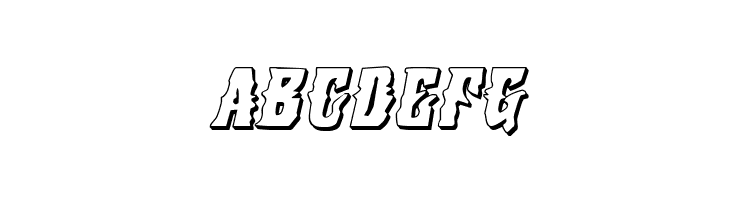 Warlock's Ale 3D Italic  Free Fonts Download