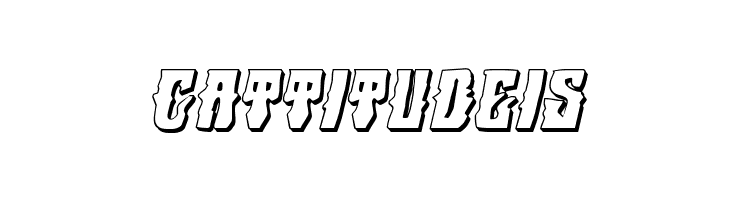 Warlock's Ale 3D Italic  Free Fonts Download