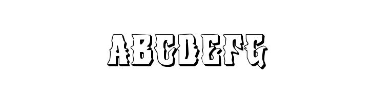 Warlock's Ale 3D  Free Fonts Download