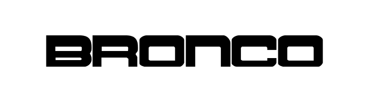 BRONCO Atlantia Regular Font