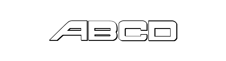 Atlantia 3D Regular  Free Fonts Download