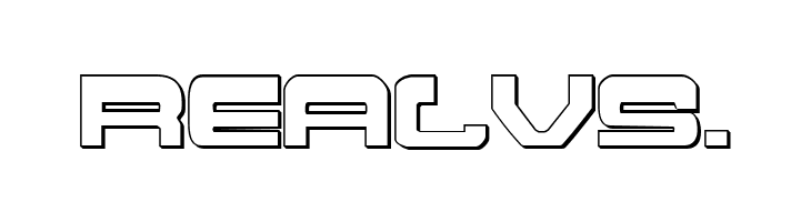 Atlantia 3D Regular  Free Fonts Download