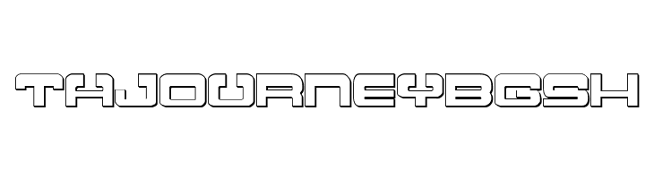 Atlantia 3D Regular  Free Fonts Download