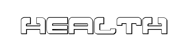 Atlantia 3D Regular  Free Fonts Download