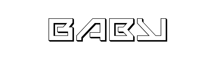 Neo-Navy 3D  Free Fonts Download