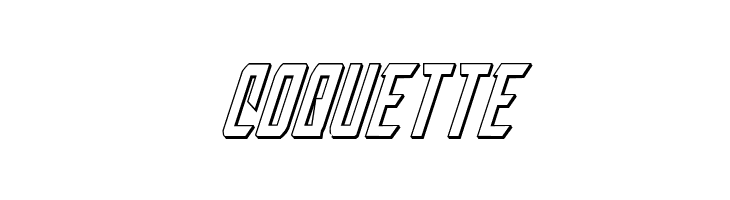 Nemesis Enforcer 3D Italic  Free Fonts Download