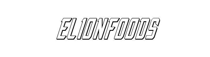 Nemesis Enforcer 3D Italic  Free Fonts Download