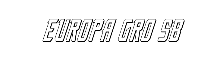 Nemesis Enforcer 3D Italic  Free Fonts Download